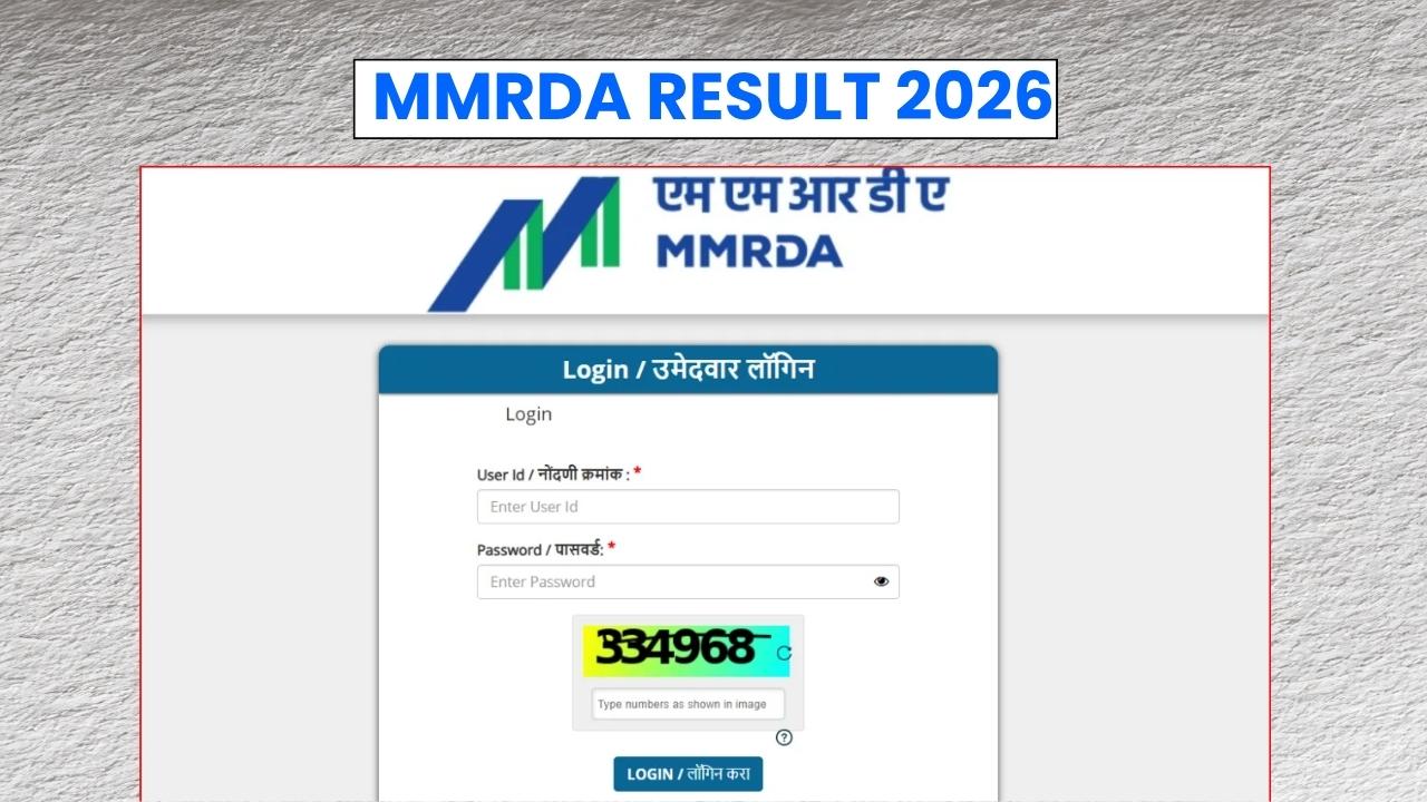 MMRDA Result 2026: Post-Wise PDF Merit List with Cut Off Marks Release Soon 