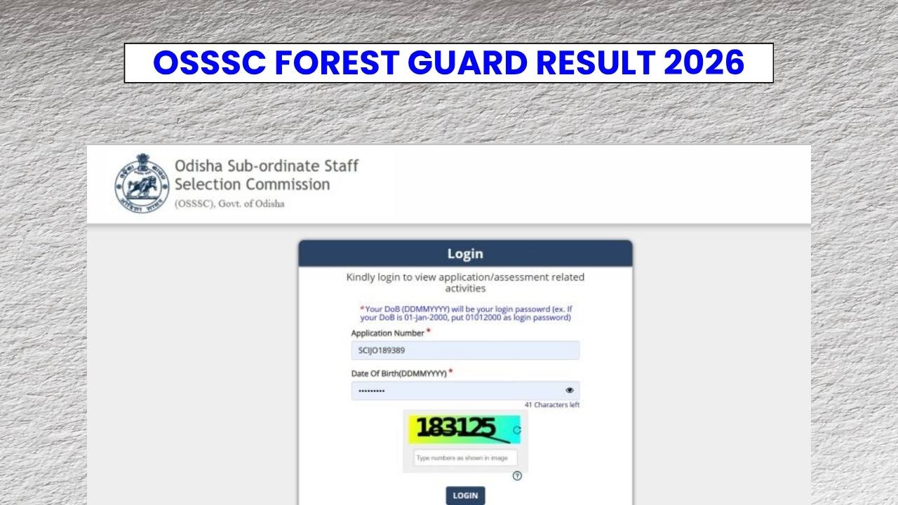 OSSSC Forest Guard Result 2026: Expected Cut-off Marks, Merit List Release Updates