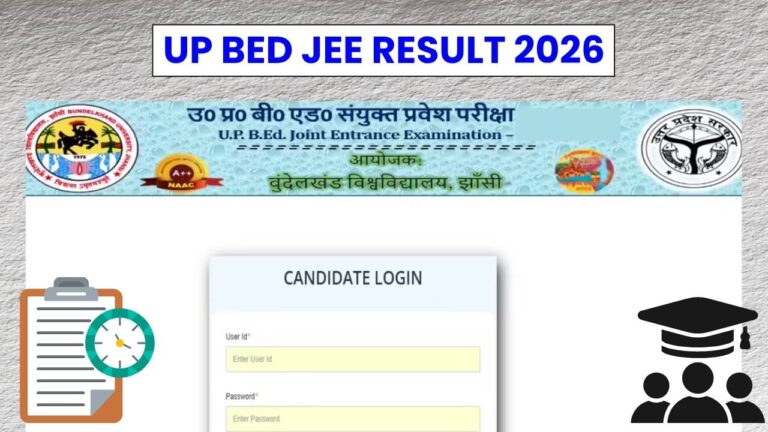 UP BEd JEE Result 2026: Scorecard Release Soon, Counselling Process Details 