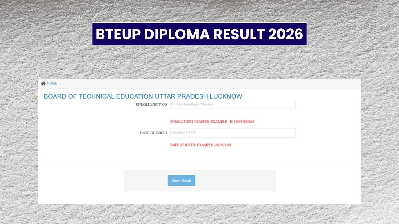 BTEUP Diploma Result 2026 for Even Semester, Marksheet Release Soon 