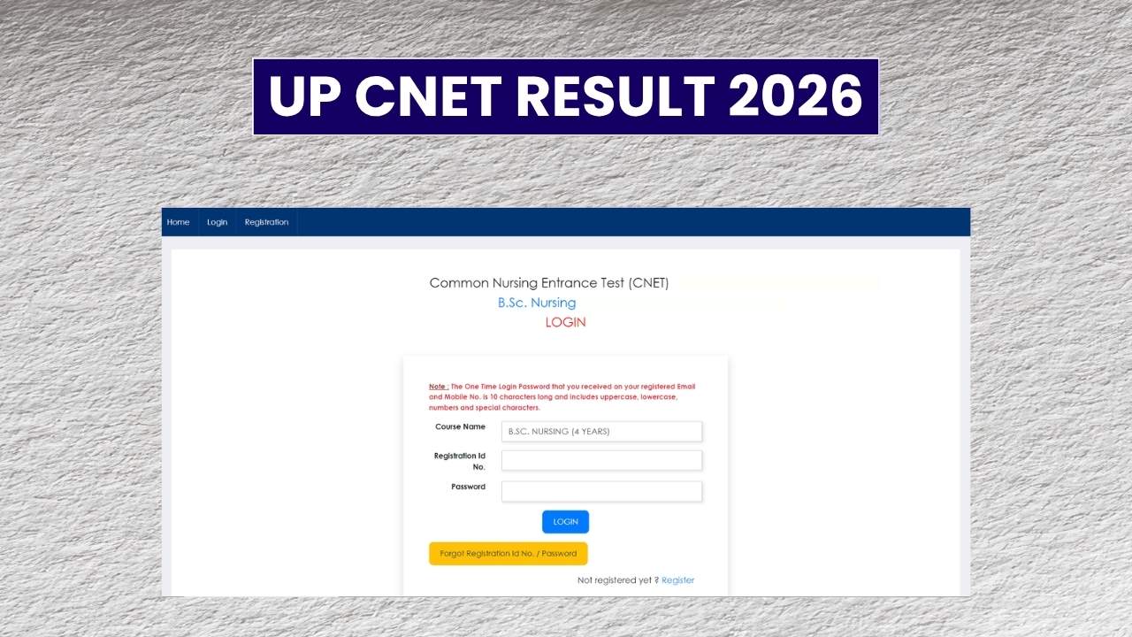 UP CNET Result 2026: Scorecard Release Soon, Counselling Process 