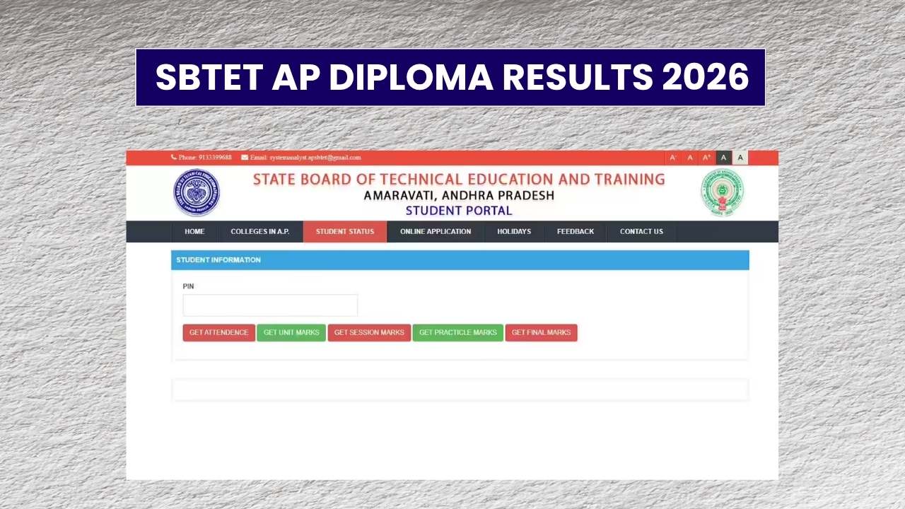 SBTET AP Diploma Results 2026 Releasing Soon for March/April Examination