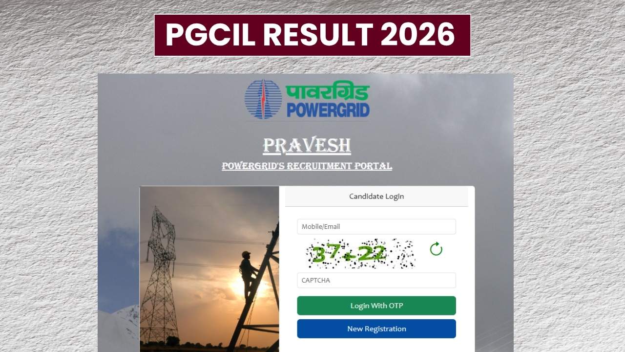 PGCIL Result 2026: CBT Examination Merit List PDF Cut-off Marks Release Soon